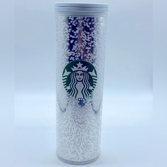 Starbucks Other - Starbucks Silver Bubbles 16 oz Tumbler